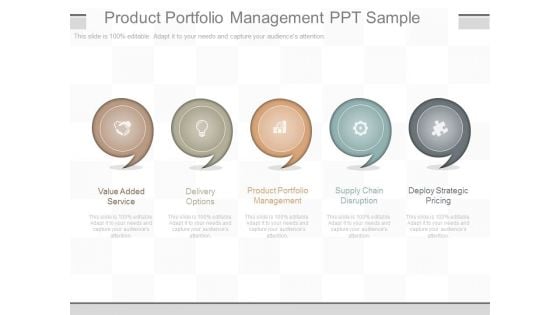 Product Portfolio Management Ppt Sample