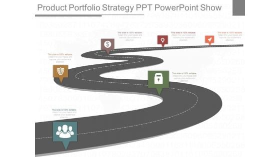 Product Portfolio Strategy Ppt Powerpoint Show