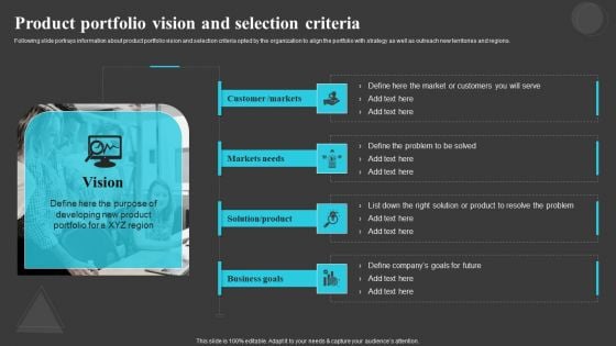 Product Portfolio Vision And Selection Creating And Offering Multiple Product Ranges In New Business Themes PDF