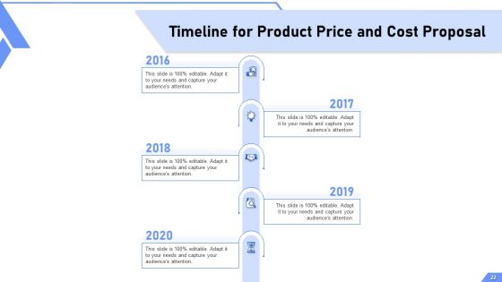 Product Price And Cost Proposal Ppt PowerPoint Presentation Complete Deck With Slides