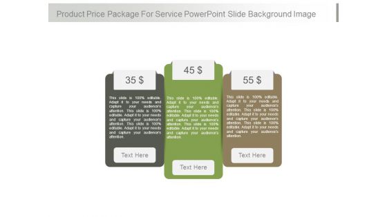 Product Price Package For Service Powerpoint Slide Background Image Product Price Package For Service Powerpoint Slide Background Image