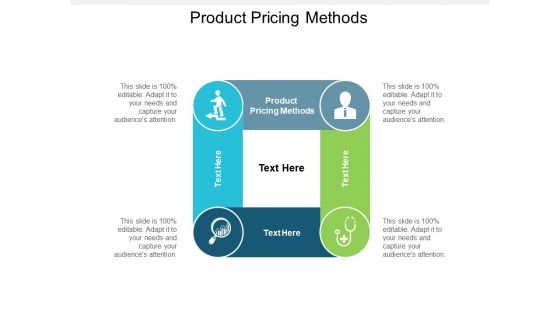 Product Pricing Methods Ppt PowerPoint Presentation Ideas Samples Cpb