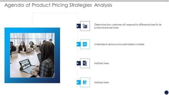 Product Pricing Strategies Analysis Agenda Of Product Pricing Strategies Analysis Sample PDF