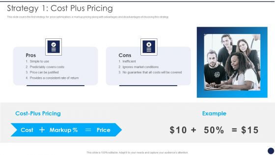 Product Pricing Strategies Analysis Strategy 1 Cost Plus Pricing Ppt Ideas Show PDF