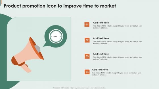 Product Promotion Icon To Improve Time To Market Rules PDF