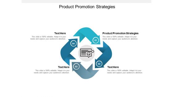 Product Promotion Strategies Ppt PowerPoint Presentation Professional Ideas Cpb