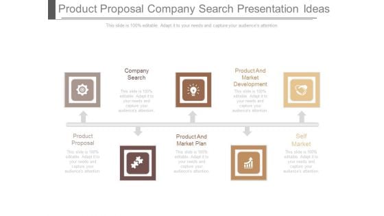 Product Proposal Company Search Presentation Ideas