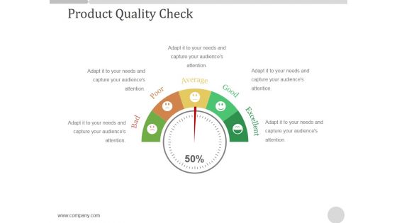Product Quality Check Ppt PowerPoint Presentation Designs Download