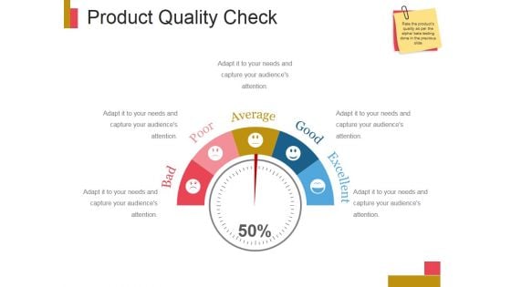 Product Quality Check Ppt PowerPoint Presentation Introduction