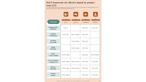 Product Release Initial Planning Playbook Template