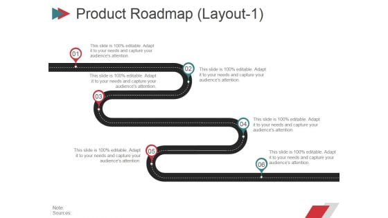 Product Roadmap Layout1 Ppt PowerPoint Presentation File Layouts