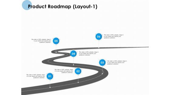 Product Roadmap Layout Ppt PowerPoint Presentation Infographic Template Graphics Tutorials