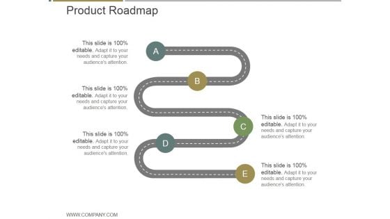 Product Roadmap Ppt PowerPoint Presentation Show