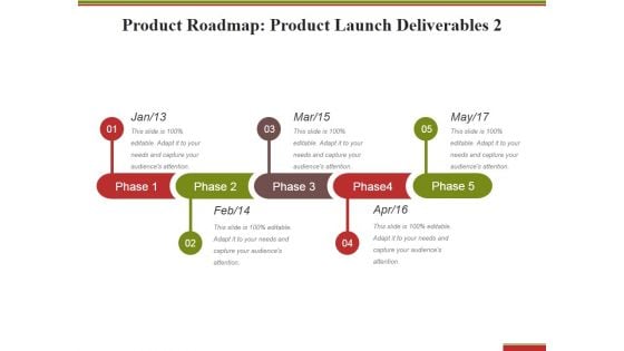 Product Roadmap Product Launch Deliverables Template 2 Ppt PowerPoint Presentation Gallery Maker Product Roadmap Product Launch Deliverables Template 2 Ppt PowerPoint Presentation Gallery Maker