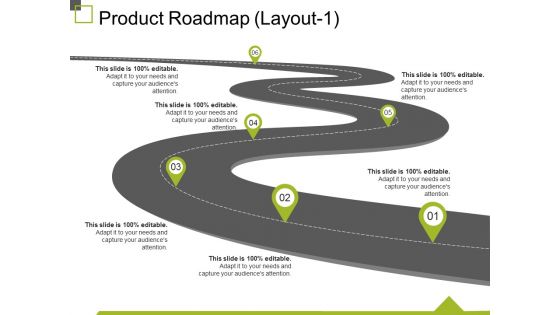 Product Roadmap Template 1 Ppt PowerPoint Presentation Inspiration Clipart