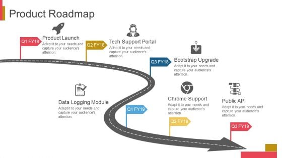 Product Roadmap Template 2 Ppt PowerPoint Presentation Slides