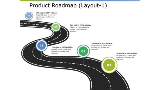 Product Roadmap Template Ppt PowerPoint Presentation Slides Visuals