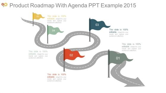 Product Roadmap With Agenda Ppt Example 2015