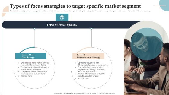 Product Rollout Techniques Types Of Focus Strategies To Target Specific Market Segment Rules PDF