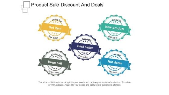 Product Sale Discount And Deals Ppt PowerPoint Presentation Professional Slides
