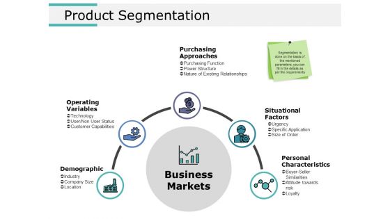 Product Segmentation Template Ppt PowerPoint Presentation Show Skills