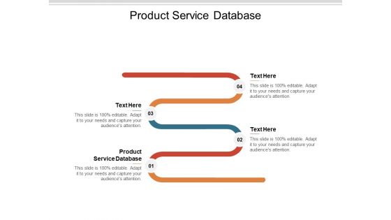 Product Service Database Ppt PowerPoint Presentation Professional Sample Cpb Pdf