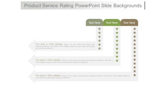 Product Service Rating Powerpoint Slide Backgrounds Product Service Rating Powerpoint Slide Backgrounds