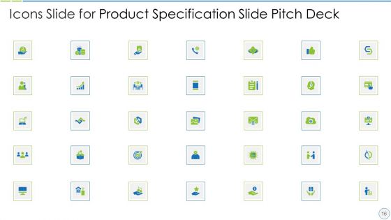 Product Specification Slide Pitch Deck Ppt PowerPoint Presentation Complete Deck With Slides