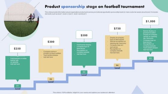 Product Sponsorship Stage On Football Tournament Formats PDF