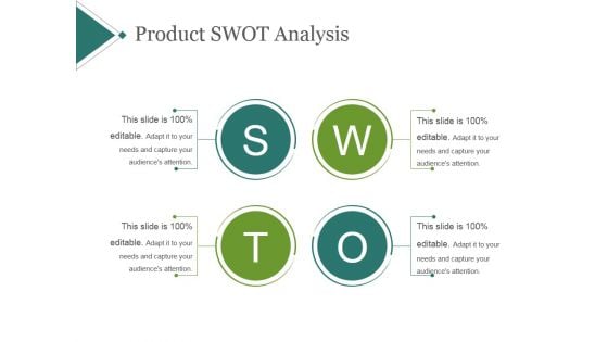 Product Swot Analysis Ppt PowerPoint Presentation Graphics