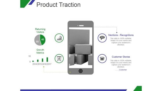 Product Traction Ppt PowerPoint Presentation Slide Download