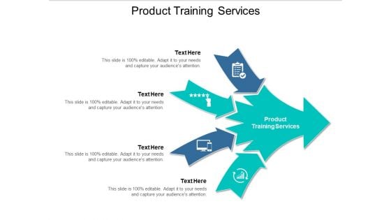 Product Training Services Ppt PowerPoint Presentation Styles Templates Cpb