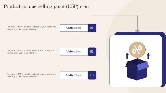 Product Unique Selling Point USP Icon Inspiration PDF