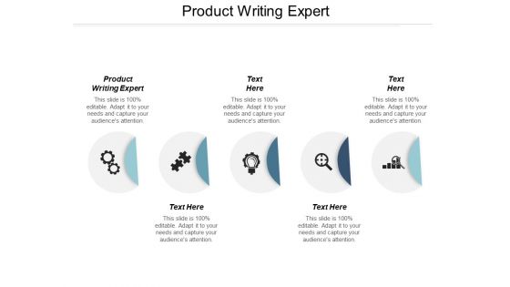 Product Writing Expert Ppt PowerPoint Presentation Slides Objects