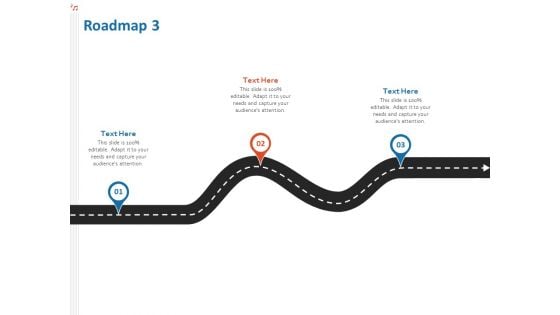 Production House Agreement Roadmap Three Stage Process Ppt Template PDF