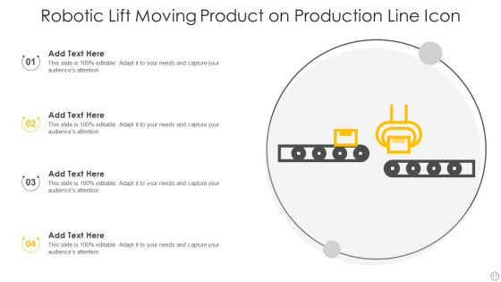 Production Line Icon Ppt PowerPoint Presentation Complete Deck With Slides