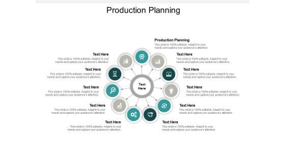 Production Planning Ppt PowerPoint Presentation Icon Visuals Cpb