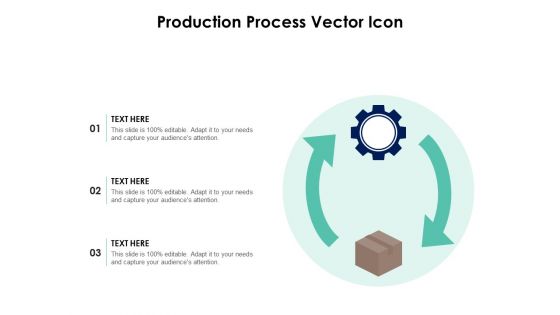 Production Process Vector Icon Ppt PowerPoint Presentation Icon Designs Download PDF