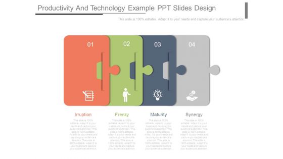 Productivity And Technology Example Ppt Slides Design