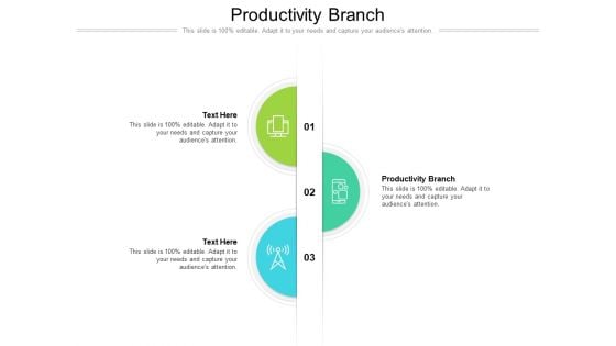 Productivity Branch Ppt PowerPoint Presentation Styles Portrait Cpb Pdf