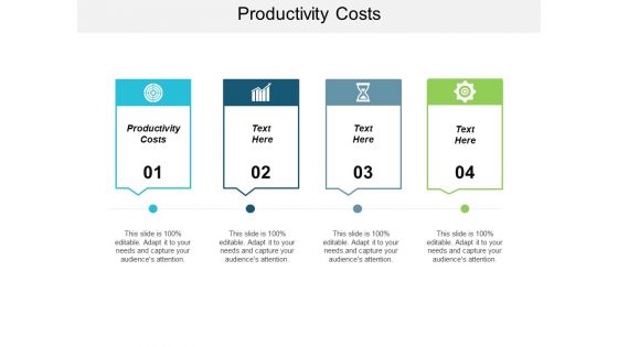 Productivity Costs Ppt PowerPoint Presentation Icon Templates Cpb