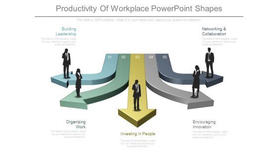 Productivity Of Workplace Powerpoint Shapes