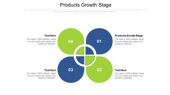 Products Growth Stage Ppt PowerPoint Presentation Styles Ideas Cpb