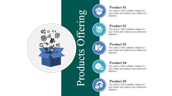 Products Offering Ppt PowerPoint Presentation Ideas Background Image