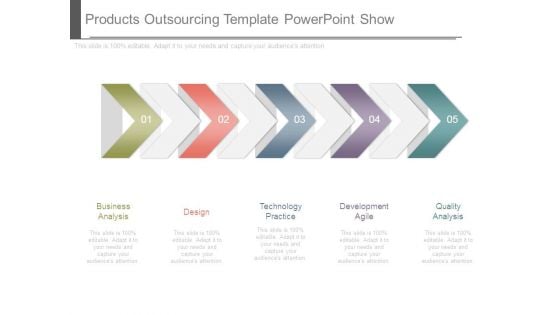 Products Outsourcing Template Powerpoint Show