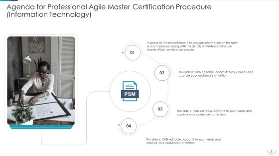 Professional Agile Master Certification Procedure Information Technology Ppt PowerPoint Presentation Complete Deck With Slides Slide02