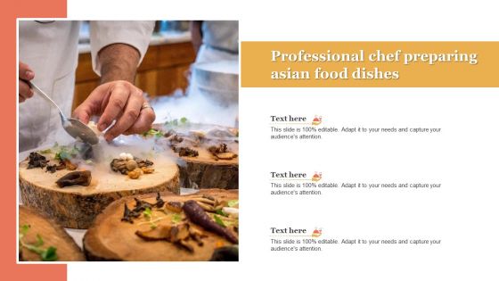 Professional Chef Preparing Asian Food Dishes Demonstration PDF