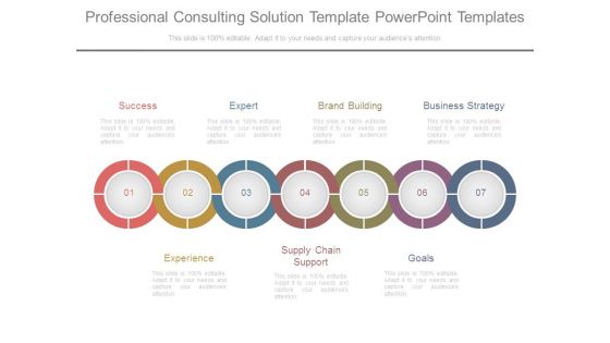 Professional Consulting Solution Template Powerpoint Templates