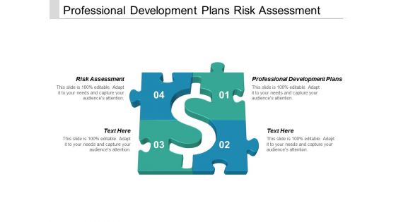 Professional Development Plans Risk Assessment Ppt PowerPoint Presentation Inspiration Master Slide