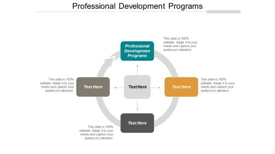 Professional Development Programs Ppt PowerPoint Presentation Portfolio Deck Cpb